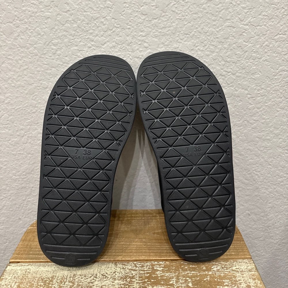 Jeffrey Campbell Blithe Black Platform Sandals Size 7 NEW - Picture 6 of 7